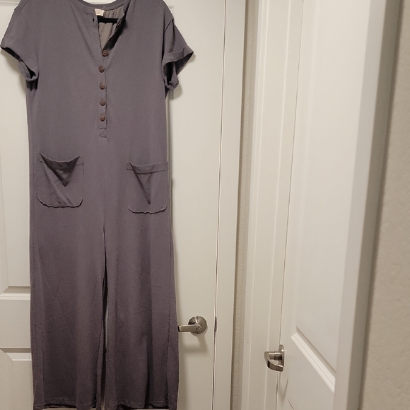 Listicle Pants - Listicle Button-Front Jumpsuit